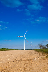 wind energy turbine power station