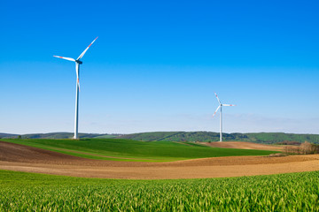 wind energy turbine power station