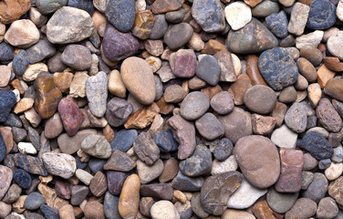 Abstract background from multi-coloured stones