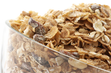 Muesli close-up