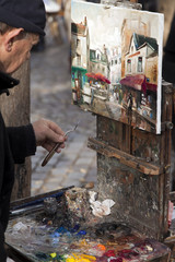 Künstler Montmatre Paris