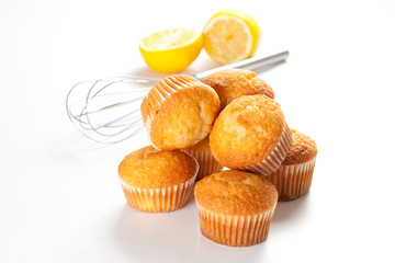 tasty magdalena, homemade sweet
