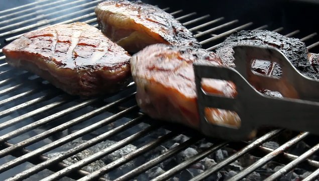 Magret de canard au barbecue