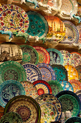 Plates at the Grand Bazaar
