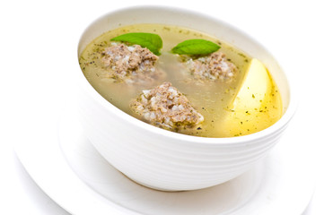 Meatball soup