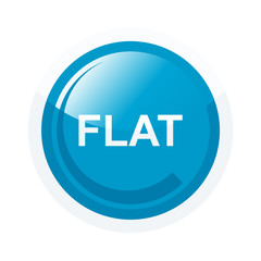 flat flatrate symbol zeichen button