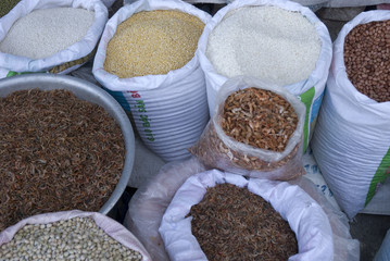 Beans and grains