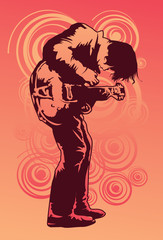 Wild Guitarist