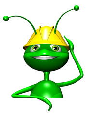 Formica Operaio-Worker Ant Cartoon 3d