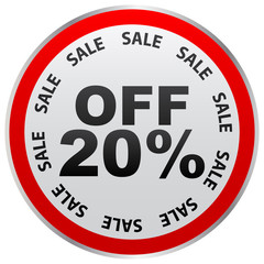 twenty percent discount