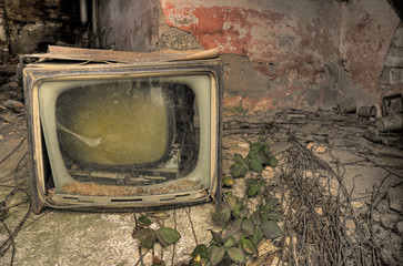 vintage television