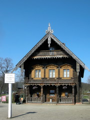 Potsdam, Russisches Holzhaus