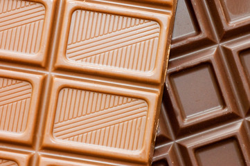 dark chocolate block background