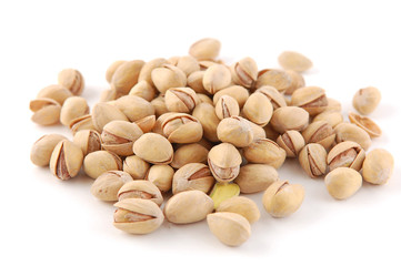 Pile of pistachios