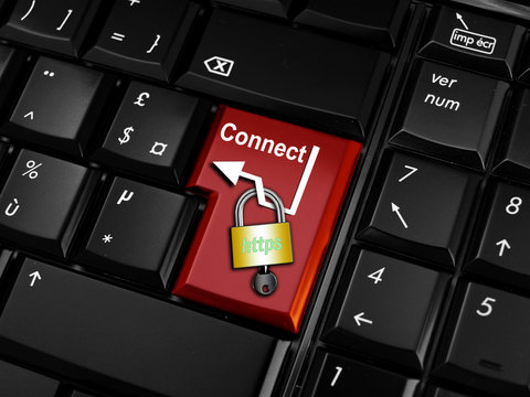 Bouton sécurisé connect