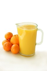 oranges and juice