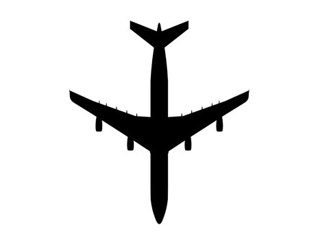 recommend clip art: airplane airbus  silhouette cg