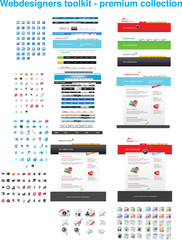 Webdesigners toolkit - premium web collection