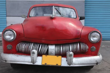 Papier Peint photo autocollant Voitures anciennes cubaines voiture de collection à Cuba