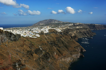 Santorini Greek island