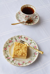 morning with tea and cake