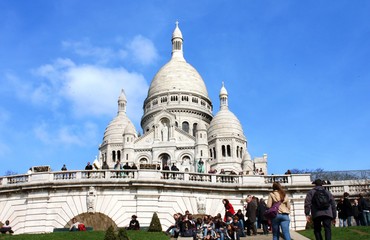 Das Sacré-Coeur in Paris