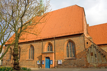 Gotische St. Nicolai-Kirche in Eckernförde