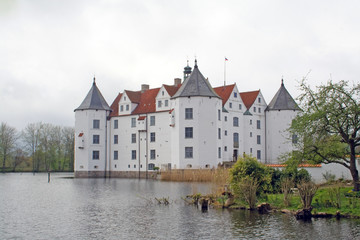 Fototapeta na wymiar Schloss Glücksburg (Schleswig-Holstein)