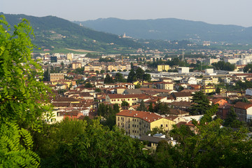 Fototapeta na wymiar montecchio większy kraj Vicenza Wenecja Euganejska