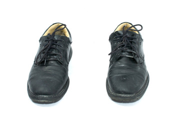 lace up shoes from front
