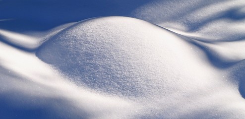 Accumulation de poudreuse