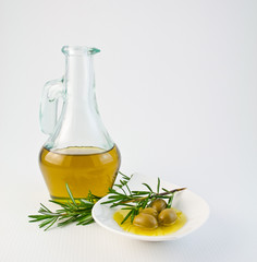 Oil, olive and spice