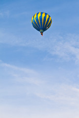 Hot Air Balloon in blue sky