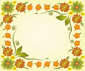 Obraz premium Flower background
