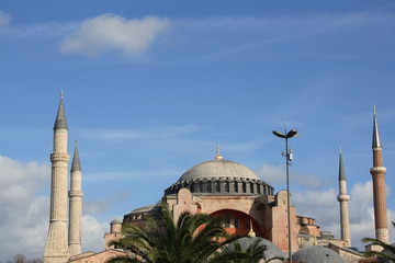 Fototapeta na wymiar Hagia Sofia in Istanbul