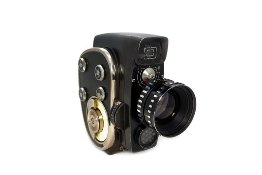 Old 8mm movie-camera