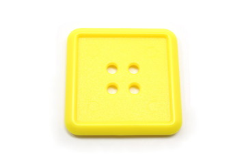 A square yellow button