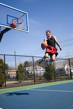 Skilled Basketball Player