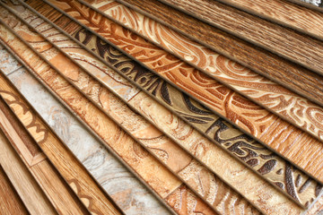 Collection natural linoleum