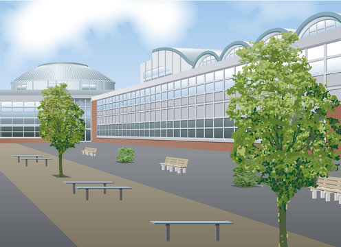 Shopping mll exterior