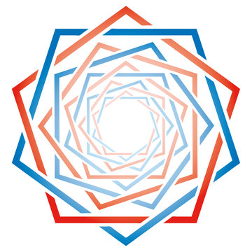 Symbol vector illustration geometric icon