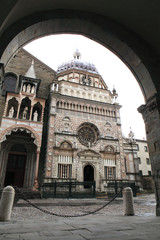 Colleoni chapel in Upper city, Bergamo, Italy