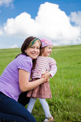 Mother and daughter