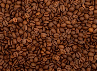 coffee beans pattern