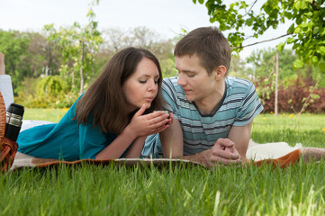 Fototapeta premium Happy couple