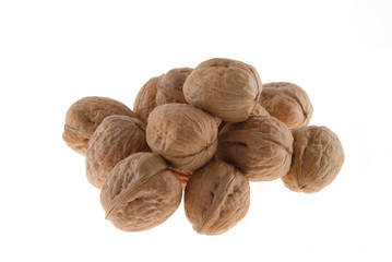 A handful of walnuts