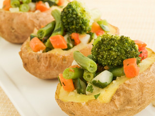 Stuffed potatoes