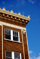 Office building windows