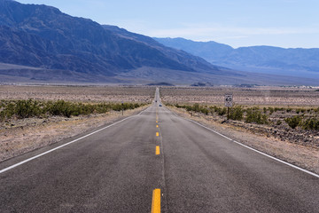 Road at Death Valley, CA