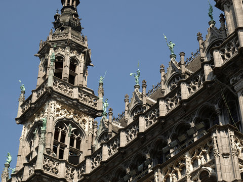Tower of the House of the King in Brussels